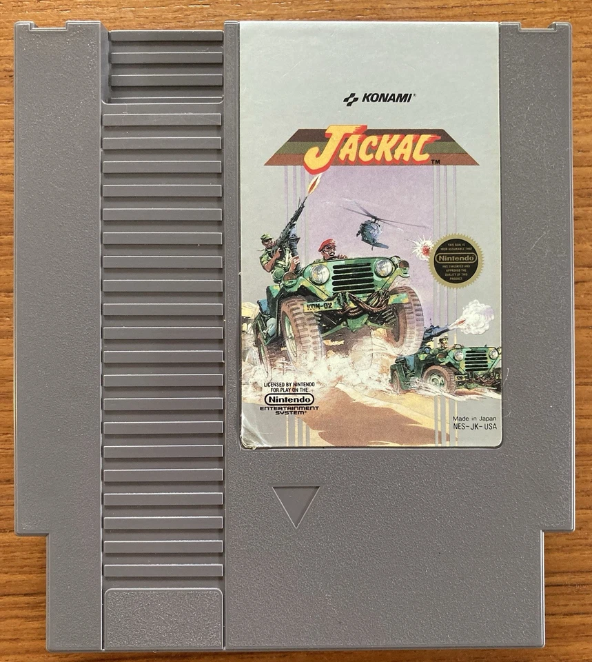 NES ~ JACKAL ~ Nintendo Game 3 Screw NES-JK-USA Game Cart Only NTSC - Image 1 of 4