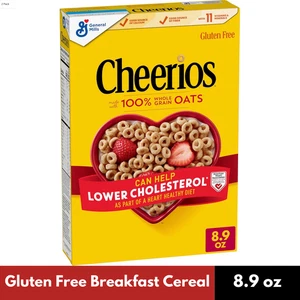Cheerios, Heart Healthy Gluten Free Breakfast Cereal, 8.9 oz - Picture 1 of 4
