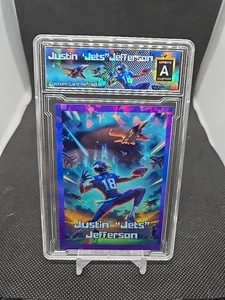 Justin Jefferson Custom Refraktorplatte - Bild 1 von 2