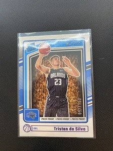 2024-25 Panini Donruss Rated Press Proof Purple /199 Tristan da Silva Rookie RC - Bild 1 von 2