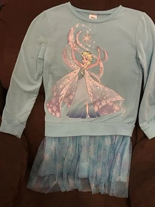 Disney, Frozen Dress – Long Sleeves – Girls Size 6X - Picture 1 of 2