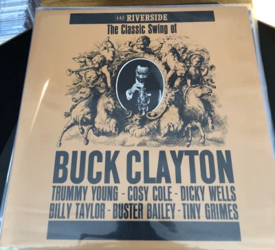 Mint- Buck Clayton The Classic Swing of Riverside Records Stereo LP - Image 1 of 4