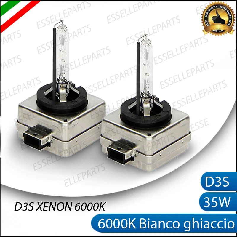 2 LAMPADE XENON D3S LUCE 6000K SPECIFICHE PER VOLKSWAGEN VW CC - Immagine 1 di 1