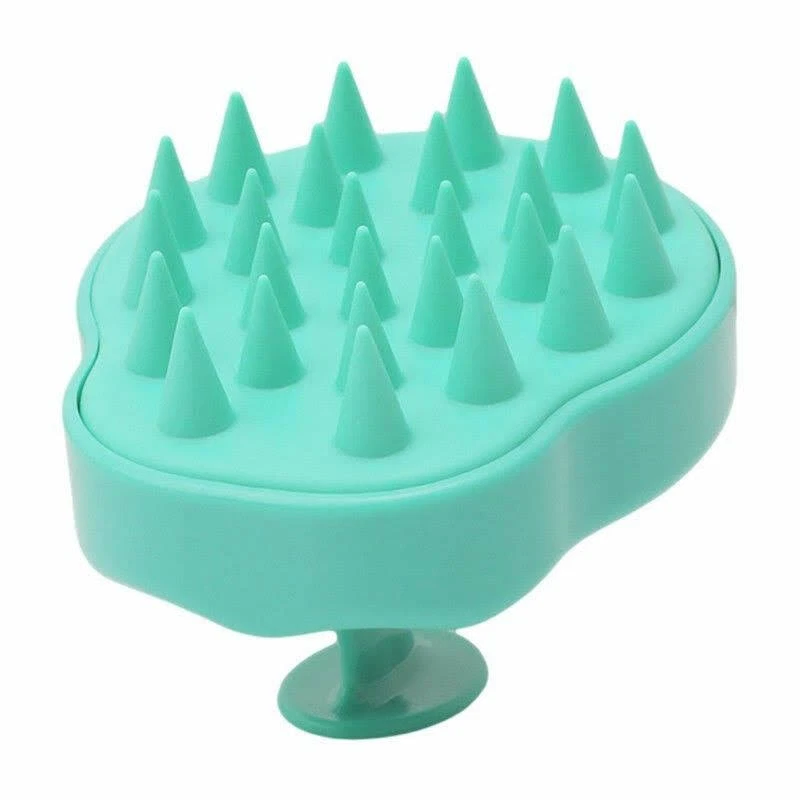 Silicone Shampoo Scalp Shower Body Washing Hair Massage Massager Brush Comb USA