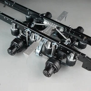 Single Holder 8 Air Bag Tandem Suspension System 1/14 For Tamiya Scania Man Car - Picture 1 of 14