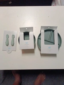 Cloud Island Plates, Bowls With Fork And Spoon - Picture 1 of 4