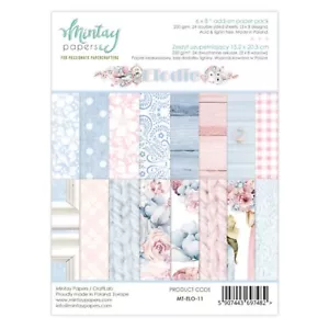 Mintay Elodie 6" x"8 Zusatzpapier Block Muster doppelseitiges Scrapbook Papier - Bild 1 von 2