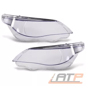 2x SCHEINWERFERGLAS STREUSCHEIBE FÜR BMW 5-ER E60 E61 BIS BJ 03.2007 - Bild 1 von 11