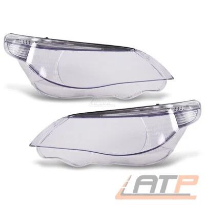 2x SCHEINWERFERGLAS STREUSCHEIBE FÜR BMW 5-ER E60 E61 BIS BJ 03.2007 - Bild 1 von 4