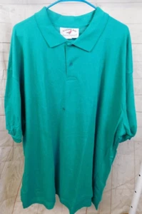 HARBOR BAY MEN'S 3X TEAL POLO NWT - Picture 1 of 6