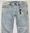 Mens DIESEL D-Luster Jeans W36 L32 Blue Slim Fit Wash 0GDAM STRETCH ????