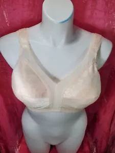 Sujetador Playtex Satinado Sedoso Para Mujer Talla 52DDD Beige Encaje Sexy Sissy Pin-up Y2K - Imagen 1 de 18