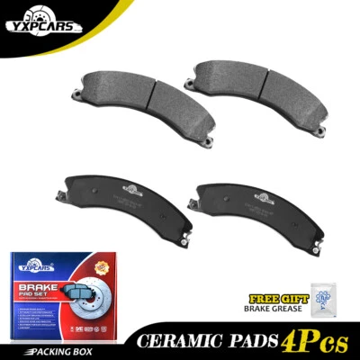 Front or Rear Ceramic Brake Pads For Chevrolet Express 3500 4500 GMC Savana 3500 - Image 1 of 4
