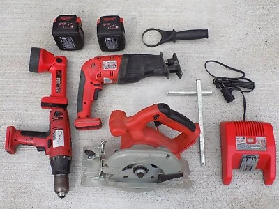 Milwaukee 0923-29 V18 4 Piece Combo Kit with Contractor Bag Lithium Ion - Image 1 of 4