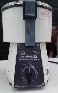 Clay Adams Tabletop Lab Sero-Fuge II Centrifuge Tested Working. - Picture 1 of 5