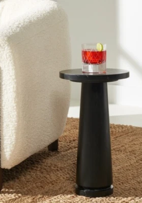 NUEVO Restauración Hardware Estilo Gio Piedra Acento Mesa Natural Orgánica Foto 1 de 4