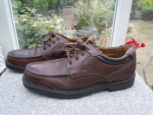 Dockers Leather Shoes Size 11 M Brown Laced