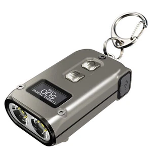 ~NEW~ Nitecore TINI 2 500 Lumen Rechargeable Keychain Flashlight (Titanium) - Picture 1 of 6