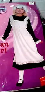 Disfraz de doncella huérfana niña pobre victoriana talla S 4-6 - Imagen 1 de 2