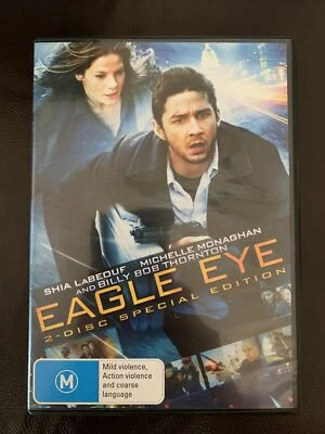 Eagle Eye - Special Edition (DVD) Shia LaBeouf, Michelle Monaghan - Region 4 - Image 1 of 2