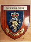 Rbl North Weald Branch Wall Plaque  Yeoman Warders Club   Tower Of London