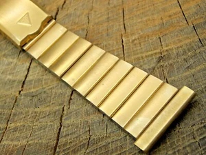 Vintage 25mm JB Champion Watch Band Deployment Rolled Gold Plate NOS Unused Long - Picture 1 of 6