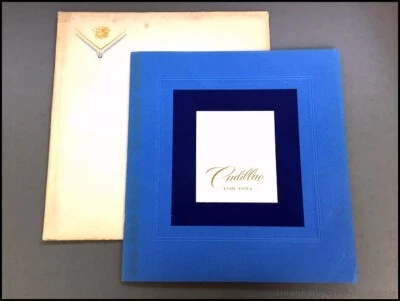 1954 Cadillac BIG Vintage Car Brochure Catalog Fleetwood Eldorado Series 60 62 Foto 1 de 4