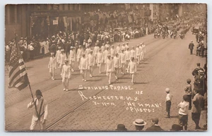 RPPC Rochester NY Shriners Parade July 11, 1911, New York Postcard Newman Photo - Picture 1 of 4