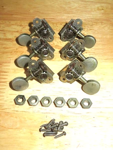 Harmony 50er Jahre Waverly Nickel Tuner mit ovalen Tasten - Bild 1 von 1