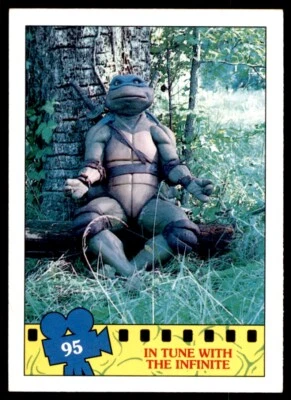 TMNT Topps Movie Cards (1990) In Tune with the Infinite No. 95 - Image 1 of 2