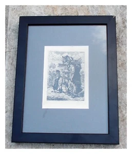 Engraving Antique Edible Low Of Flanders Kerkhove - Picture 1 of 5