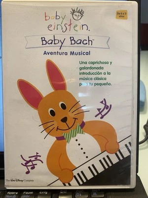 BABY EINSTEIN DVD BABY BACH AVENTURA MUSICAL - ESPAÑOL INGLES PORTUGUES DISNEY - Imagen 1 de 3