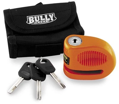 Bully Locks LIL Bully 5.5mm Disc Lock - Orange - DISC ORG 1 - Image 1 of 2