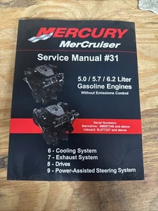 Mercury 90-864260400 8/2009 5.0L/5.7L/6.2L MPI Gas Engine #31 Service Manual #33 - Picture 1 of 2