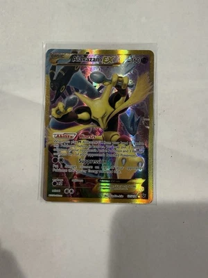 Alakazam EX Fates Collide 125/124 Full Art Holo Secret Rare Pokémon TCG Card - Image 1 of 4