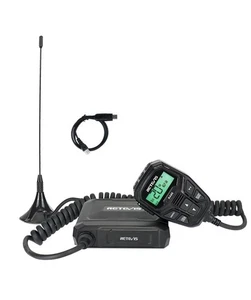 GMRS Retevis RA86 Integrated Control Microphone 30CH NOAA Alert Mobile Car Radio - Picture 1 of 12