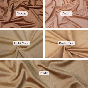 Premium Shiny Milliskin Nylon Spandex Fabric by the Yard– 4-Way Stretch 60” Wide - Picture 1 of 60