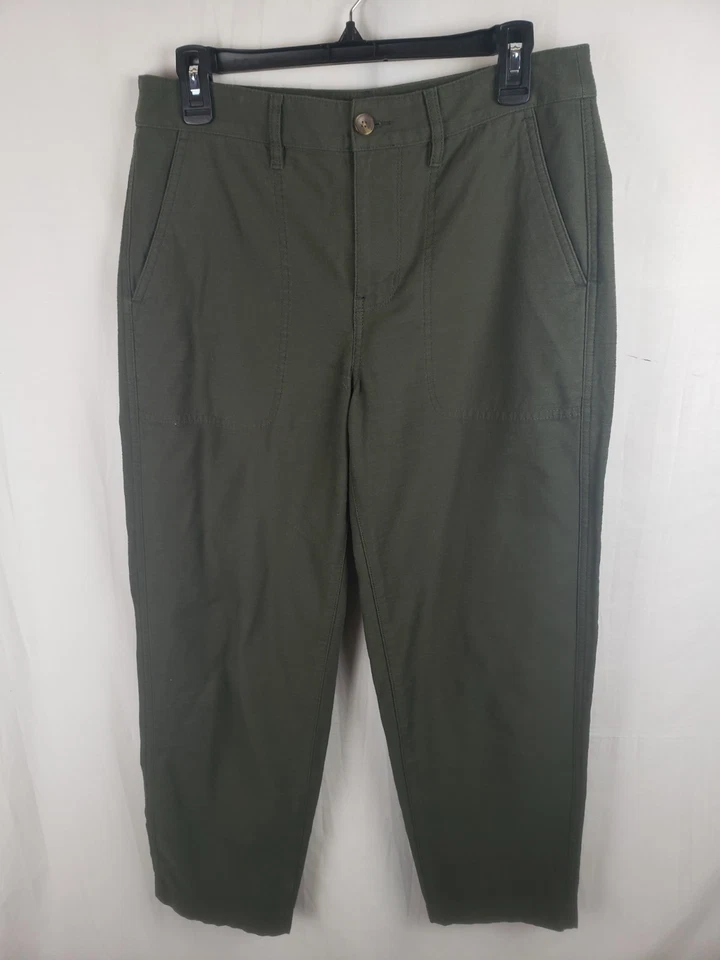 Pantalones cargo verdes J.Crew talla 6 Foto 1 de 4