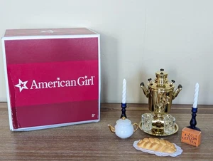 American Girl Puppe Rebecca Sabbath Set Samowar Tea Challah 2009 komplett EUC - Bild 1 von 14