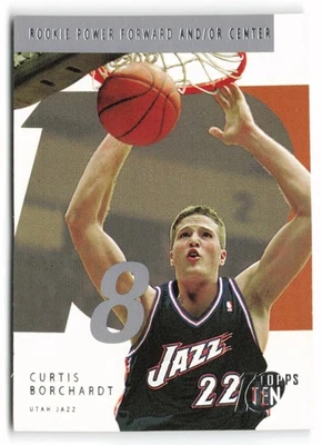 2002-03 Topps Ten #148 Curtis Borchardt Rookie Utah Jazz RC - Image 1 of 2