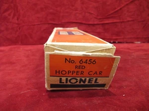 ORIGINAL EMPTY BOX FOR LIONEL 6456 RED HOPPER POSTWAR - NO RESERVE~lot 4 - Picture 1 of 12