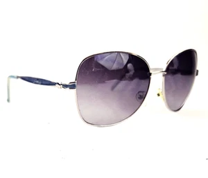 Giselle Sunglasses Womens Oversized Blue with Gradient Lens Cloth Pouch included - Picture 1 of 11