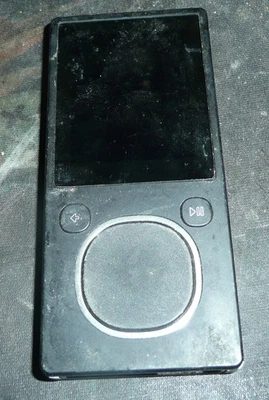 Reproductor MP3 Microsoft Zune 4 GB modelo 1124 negro - ¡sin probar! Foto 1 de 2