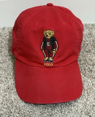 Polo Ralph Lauren Men's Lunar New Year Polo Bear Cap - RL Red Y2K Adjustable - Image 1 of 4
