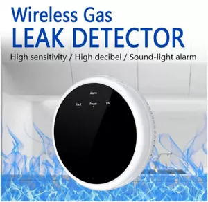 Gas Leak Detector 433MHz Smart Gas Home Security 80dB Leak Detector Natural Gas - Picture 1 of 13