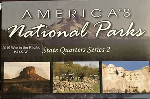 2019 P/D/S/W BU Americas Nat'l Park State Quarters War in the Pacific - Bild 1 von 5