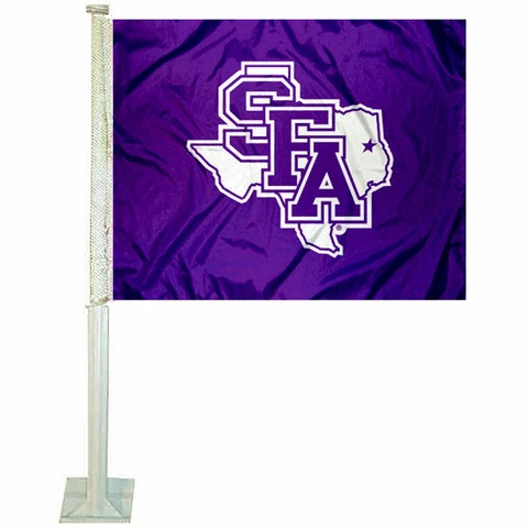 Stephen F. Austin Lumberjacks Car Auto Window Flag Cover