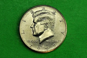 1999-P   BU  Mint State Kennedy US Half Dollar Coin - Picture 1 of 2