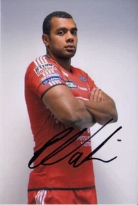 Ben Nakubuwai Firmado a Mano Salford Red Devils 6x4 Foto Liga de Rugby Autógrafo - Imagen 1 de 1