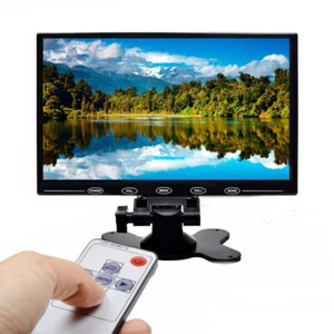 HD 9'' Ultra Thin TFT-LCD Screen HD Monitor Video Audio HDMI VGA w/Speaker - Picture 1 of 12
